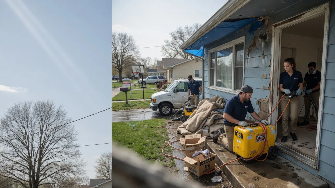 Basement Flood Cleanup in Sophia, WV near me
